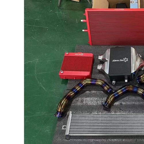 TECH加大中冷水箱适配宝马S55 M2C/M3/M4 F80 F82 F8X前置