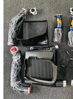 SnowTech加大中冷钛合金吸气管适用帕拉梅拉971 2.9T