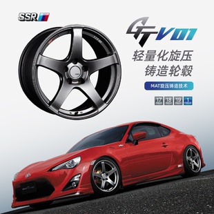 SSR GTV01日本SSR汽车改装适用于日系德系16 17 18寸轮毂
