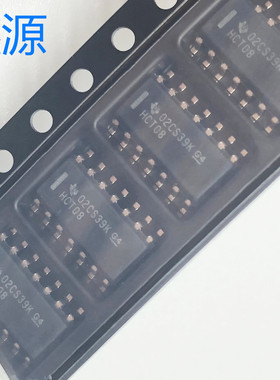原装正品 SN74HCT08DR SOIC-14 四路2输入正与门 贴片逻辑芯片