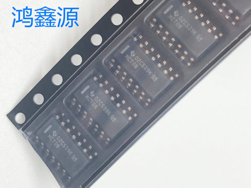 原装正品 SN74HCT08DR SOIC-14 四路2输入正与门 贴片逻辑芯片