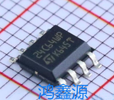 原装正品 M24C64-WMN6TP 封装SOP8 24C64WP EEPROM储存芯片