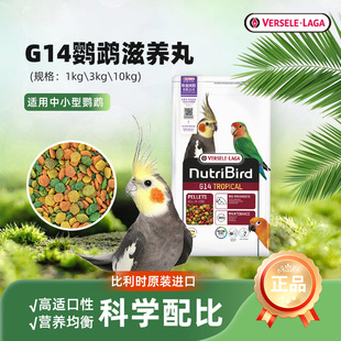 进口 凡赛尔滋养丸G14鹦鹉专用饲料小太阳牡丹玄凤鹦鹉粮鸟粮原装