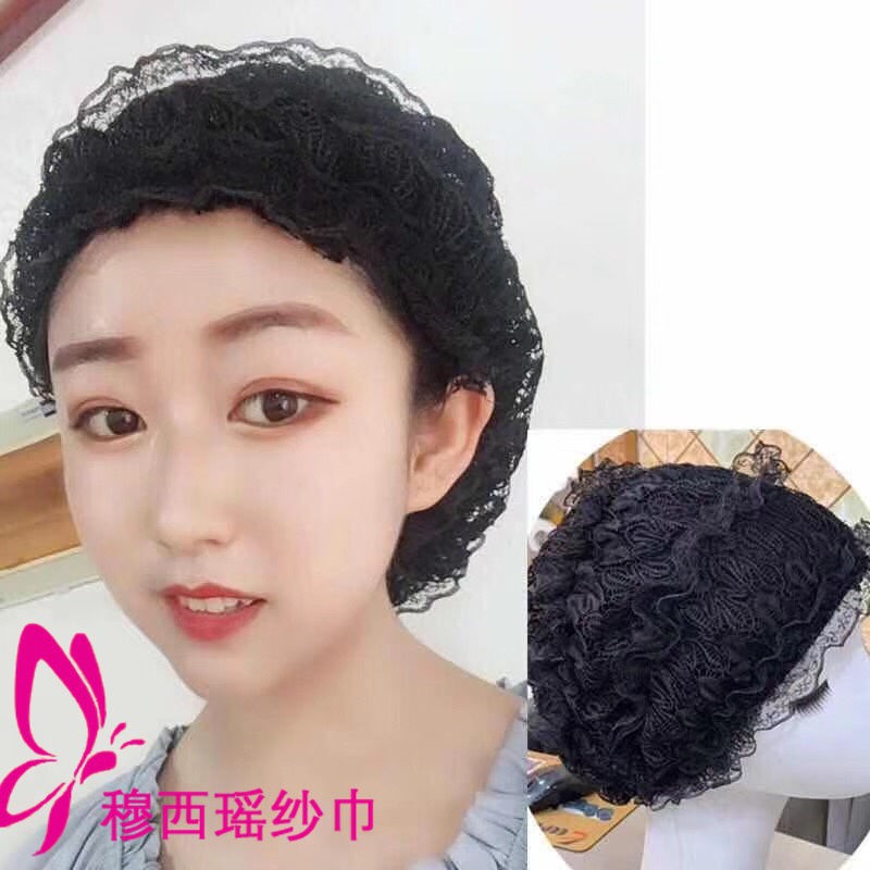 2025新款回族头巾盖头套头女回女士方便新款套头款纱巾奶奶帽跨境