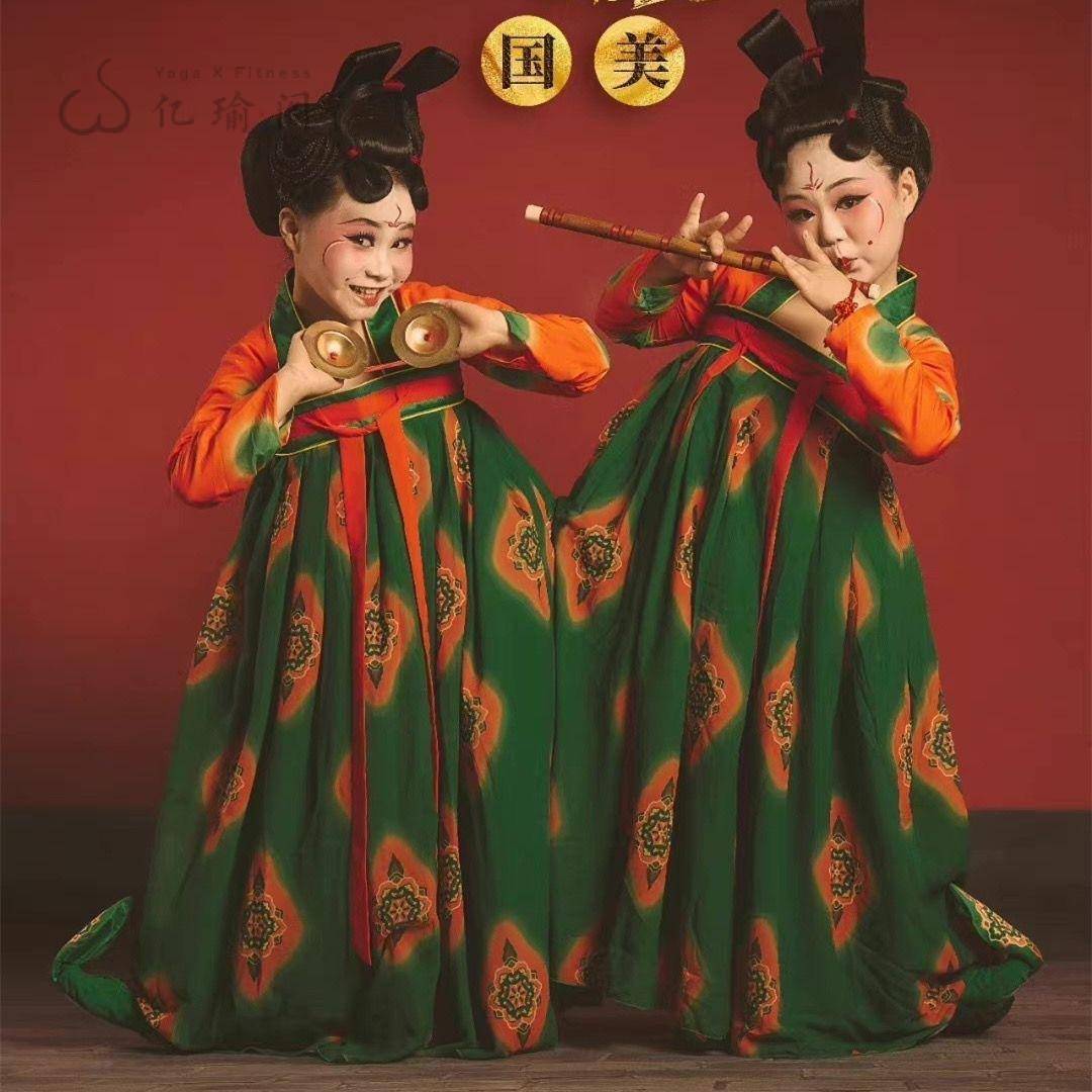 2026新款古装汉服女童齐胸襦裙