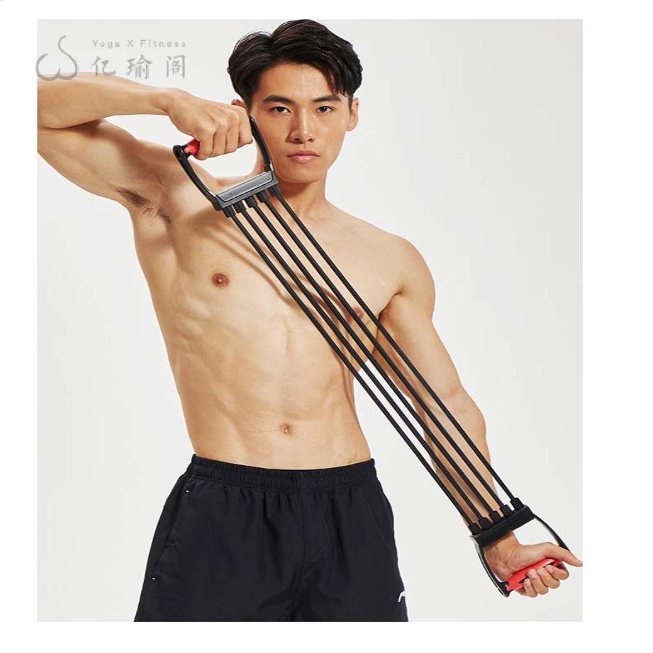 PE多功能拉力器可拆卸男拉力绳