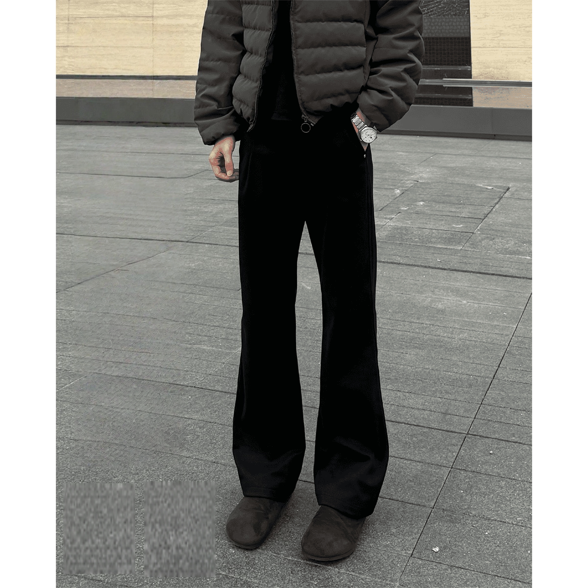 【改良2021m版型】春夏季直筒微喇休闲西裤