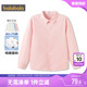童装 儿童衬衣春秋款 粉色上衣宝宝打底 一家三口衬衫 巴拉巴拉亲子装
