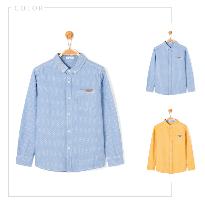 Chemise garcon à manche longue - Ref 2073416 Image 4