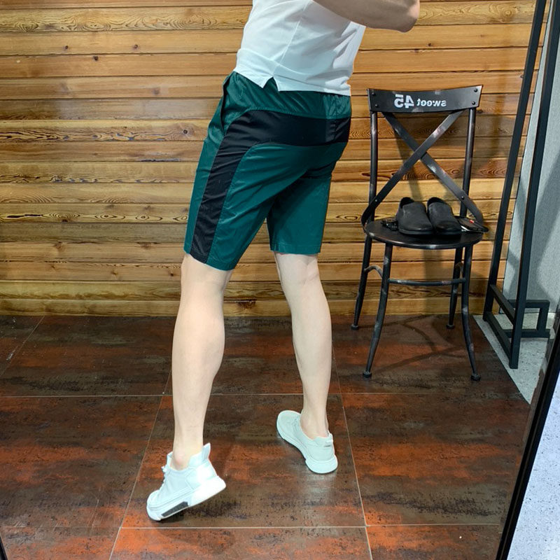 夏天速干5分修身弹力运动短裤