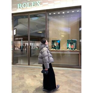 连帽羽绒服外套短款 2276 METWO 面包服 孤品清仓