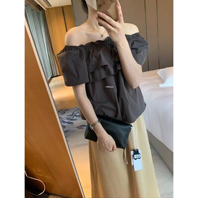 【孤品清仓】METWO 8720#可凹领可一字肩小衫