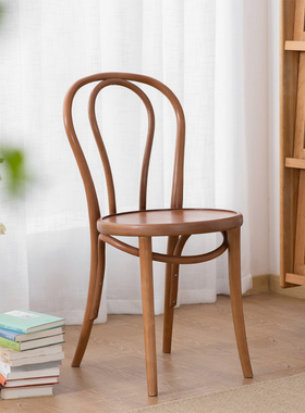 质朴家具16号thonet索耐特椅北欧复古椅子实木餐椅桑纳18号椅靠背