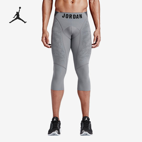 耐克JORDAN运动男子训练七分裤