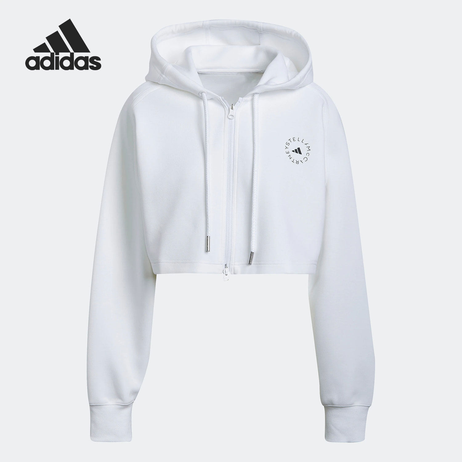 Adidas/阿迪达斯正品smc新款短款女子运动连帽夹克外套H59963,运动服/休闲服装,运动茄克/外套,淘宝优惠券,粉丝福利购,淘宝优惠卷