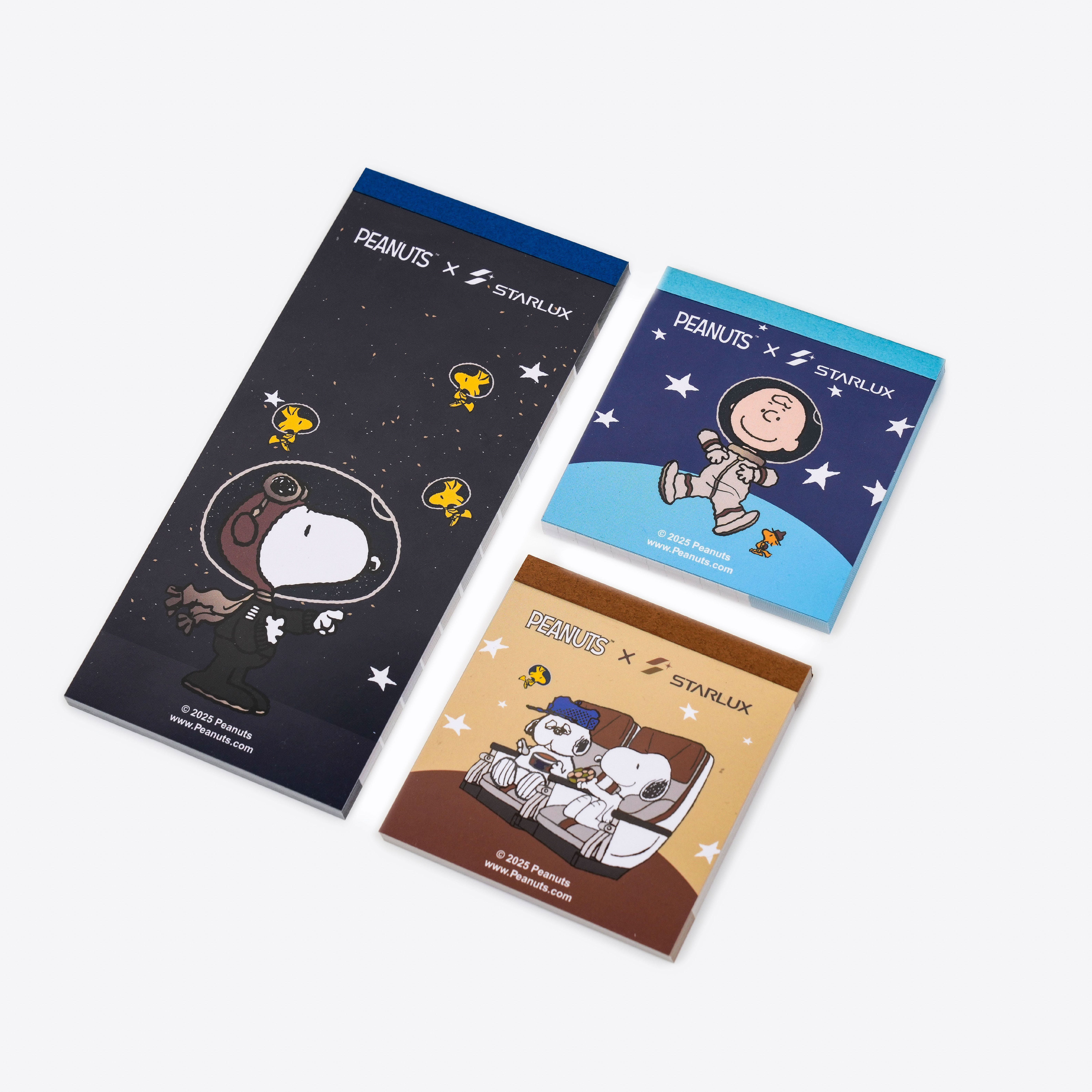 台湾限定史努比星宇航空联名便签便利贴纸套组便签本手帐贴JX
