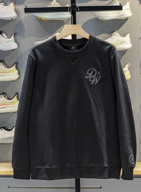 李宁韦德系列卫衣男子2026春季新品潮流运动套头圆领卫衣AWDW013