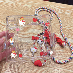 卡通富士sq1/SQ40拍立得保护壳防摔耐磨相机专用透明壳手链