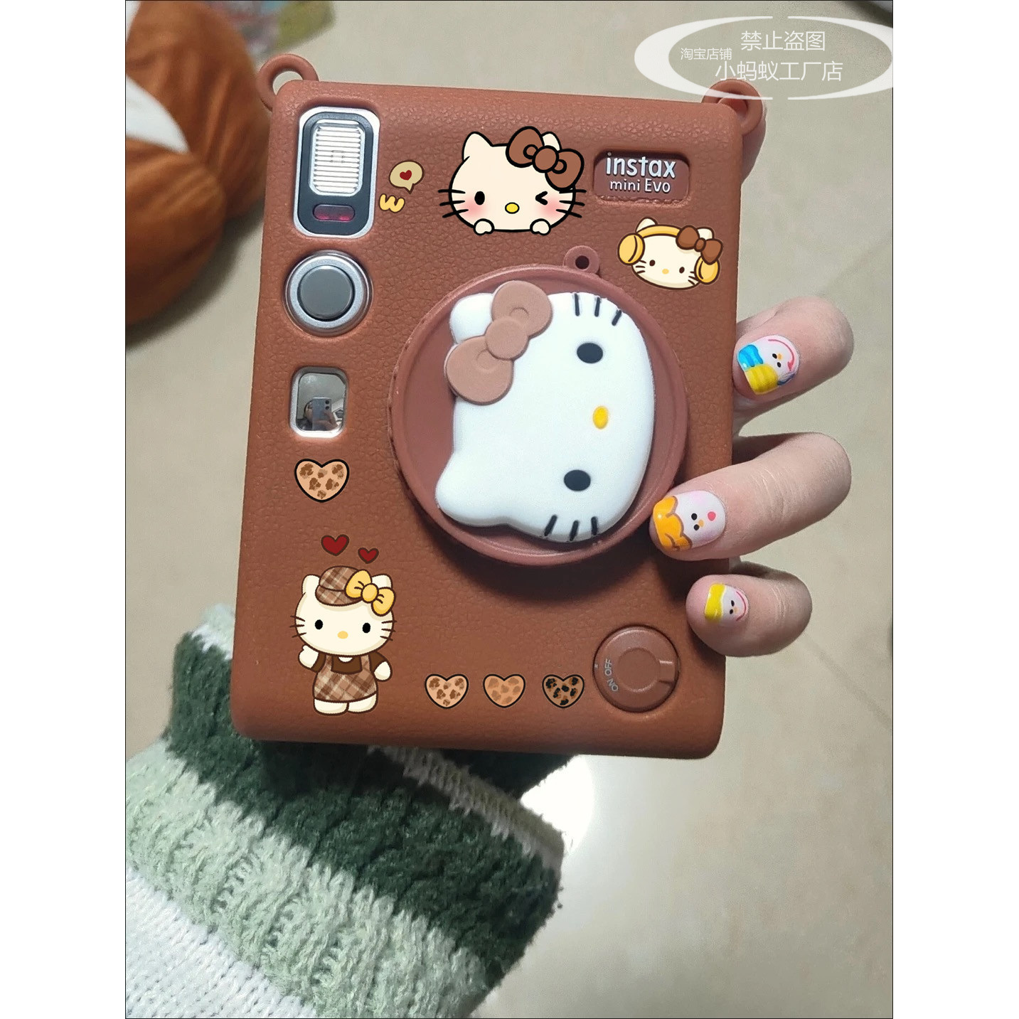 软壳哦棕色相机搭配太好看了