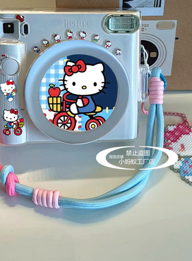 拍立得SQ1透明壳SQ40卡通kitty镜头盖保护套SE防摔SQ40/12/11蓝色