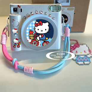 拍立得SQ1透明壳SQ40卡通kitty镜头盖保护套SE防摔SQ40 11蓝色