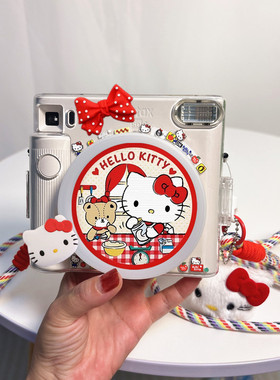 拍立得SQ1卡通kt透明壳镜头盖保护套sq1防摔相机套SQ40背带绳配件