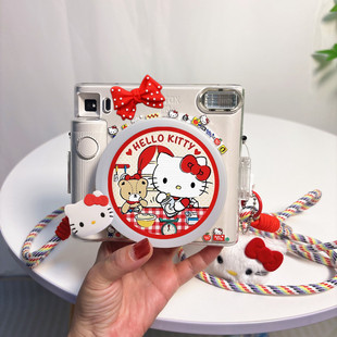 拍立得SQ1卡通kt透明壳镜头盖保护套sq1防摔相机套SQ40背带绳配件
