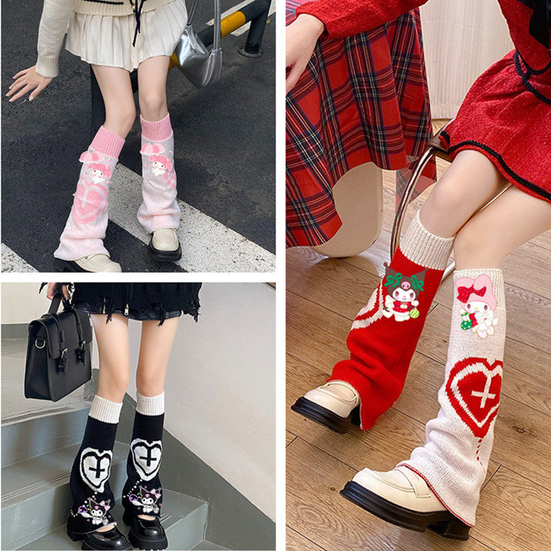 针织袜套y2k小腿套秋冬保暖加厚袜子高中生原宿风毛绒长筒堆堆袜,女士内衣/男士内衣/家居服,长筒袜,淘宝优惠券,粉丝福利购,淘宝优惠卷