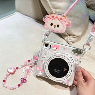 拍立得mini41透明收纳壳SQ1卡通mini evo保护套美乐蒂SQ40wide400