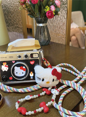 拍立得mini EVO透明kitty收纳壳SQ1卡通mini99保护套软胶镜头盖90