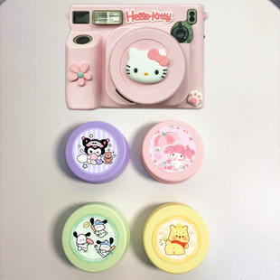拍立得wide400相机全包镜头盖硅胶彩色防护镜头保护盖彩色保护壳