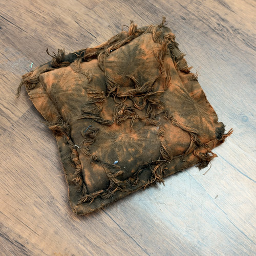 20*30手工绣制茶席草裙舞的猫