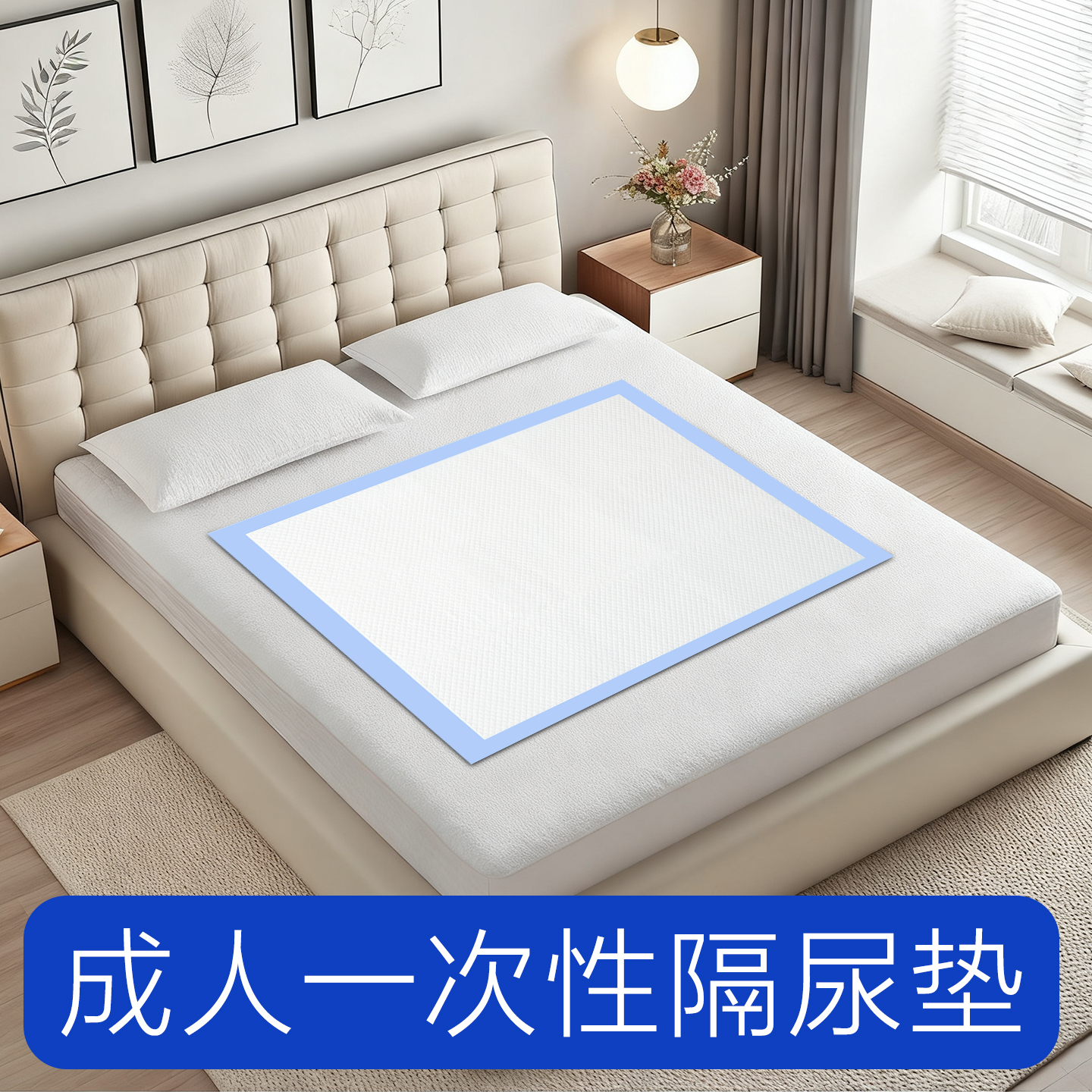 超大尺寸一次性成人专用老年人护理垫床上整床单隔尿垫150cm