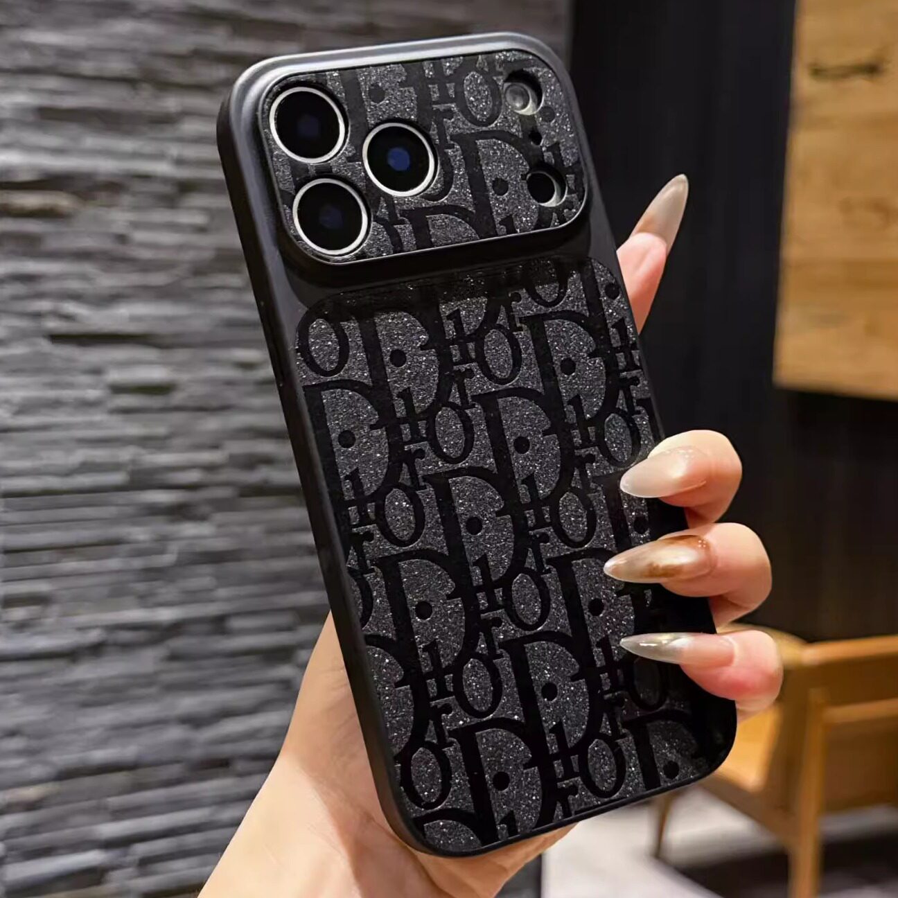 老花大牌D家秒变苹果17promax手机壳奢侈iphone16p