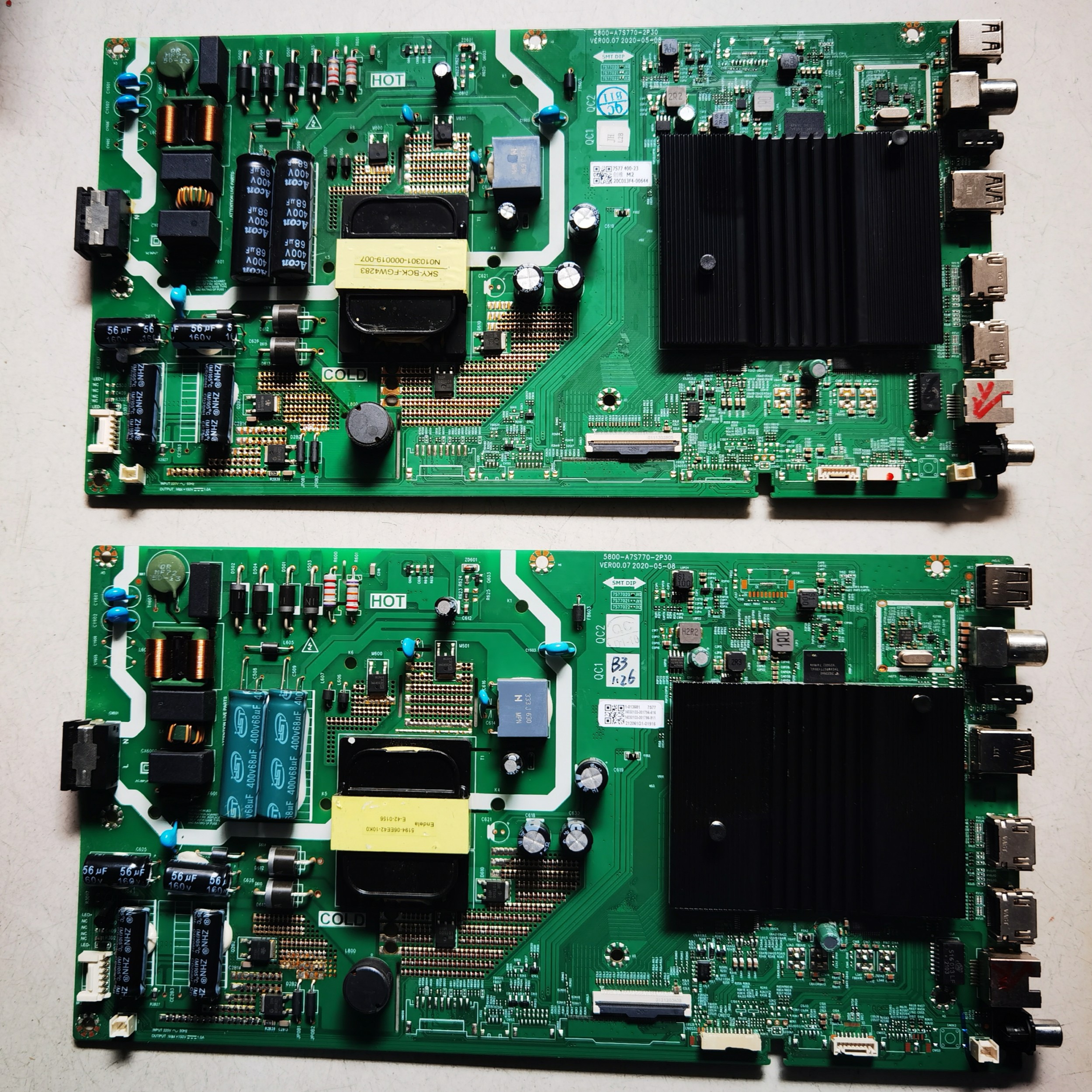 创维50M2 P30 P50 V40 M9S 50G51 B20主板5800-A7S770-2P30 2P50