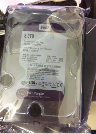 原装全新海康监控硬盘WD/西部数据 WD30URX3T紫盘安防电脑用图片