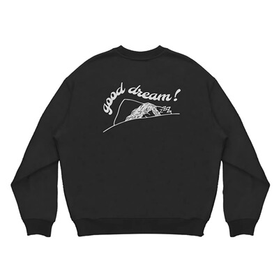 BreatheRelax呼吸放松 好梦人物图案 磨毛毛圈秋冬圆领卫衣465G