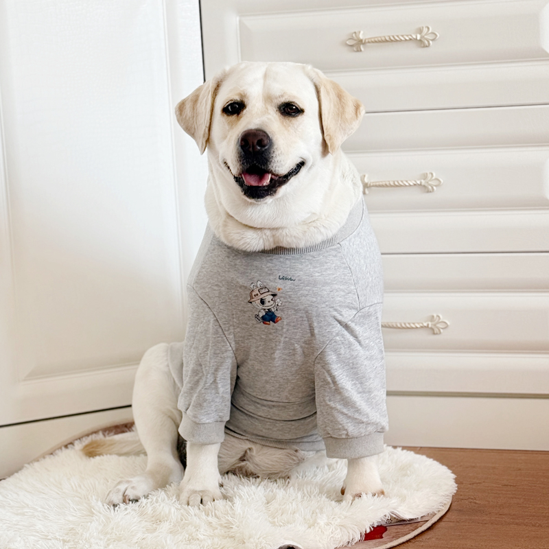 大型犬拉布拉多金毛可爱卡通卫衣