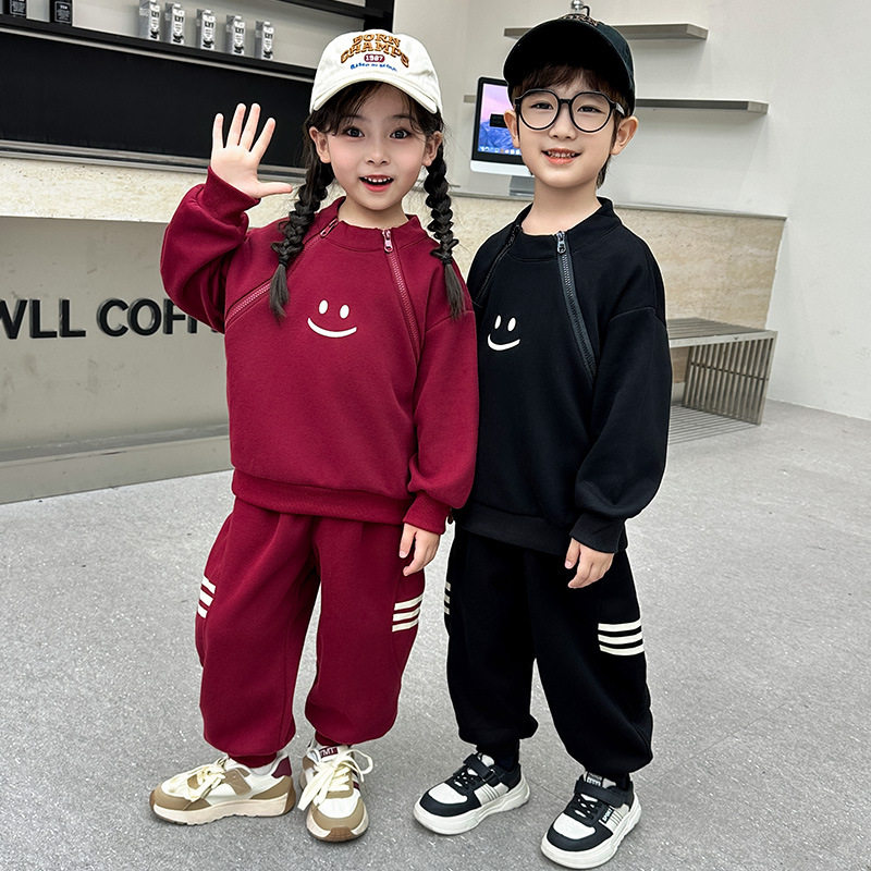 春秋季新款休闲龙凤胎兄妹姐弟装