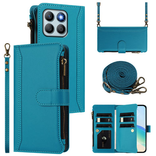 适用红米Note15Pro手机壳RedmiNote14Pro+新款斜挎挂绳保护套Redmi15 5G硅胶外壳K80PRO全包防摔零钱卡包皮套