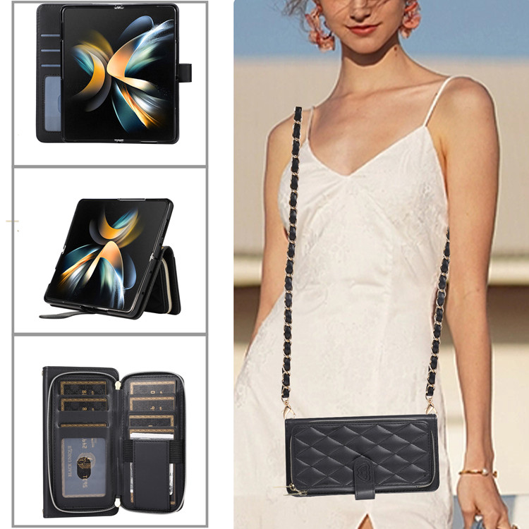 三星zFold5手机保护套零钱包