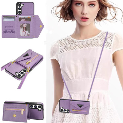 适用三星a54手机防摔卡包硅胶