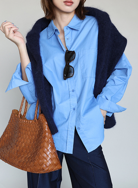 bounded有界手作手工编织包真皮法式复古简约通勤手提托特菜篮子