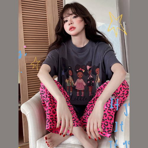 睡衣莫代尔睡衣翠柔女