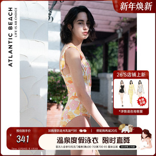 遮肚显瘦夏温泉连体泳衣女高级感 泳装 atlanticbeach2025新款 时尚