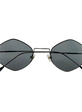 猫眼欧美浅色复古风街拍太阳镜