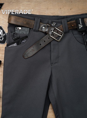 VIPERADE蝰蛇 亦驰战术软壳裤 户外直筒运动防风秋冬保暖加绒长裤