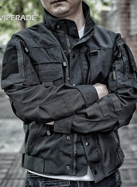 VIPERADE蝰蛇 锐岩战术机动高能夹克 战术机车服多口袋外套