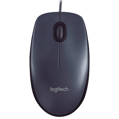 logitech台式电脑笔记本有线鼠标