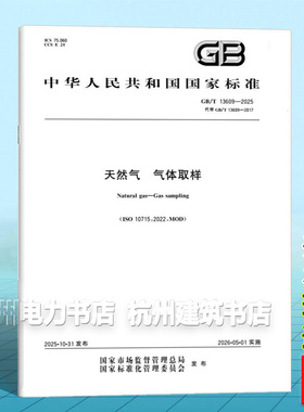 GB/T 13609-2025 天然气 气体取样